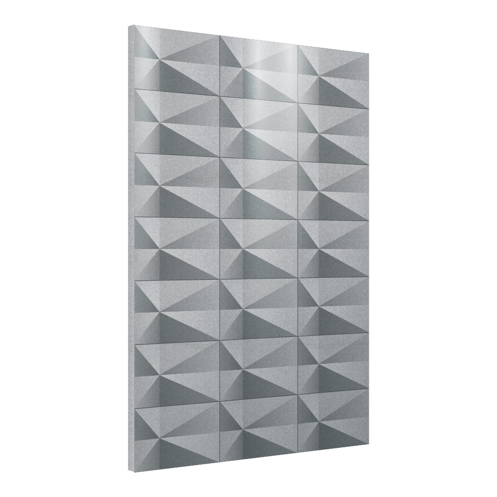 Объемные оцинкованные фасадные кассеты Звезда