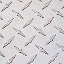 Рифленый лист алюминиевый Даймонд, 4х1200х3000 мм